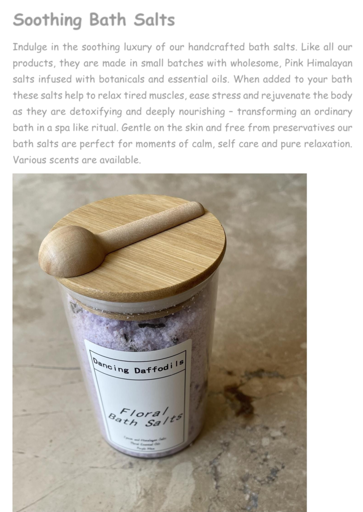 Soothing Bath Salts