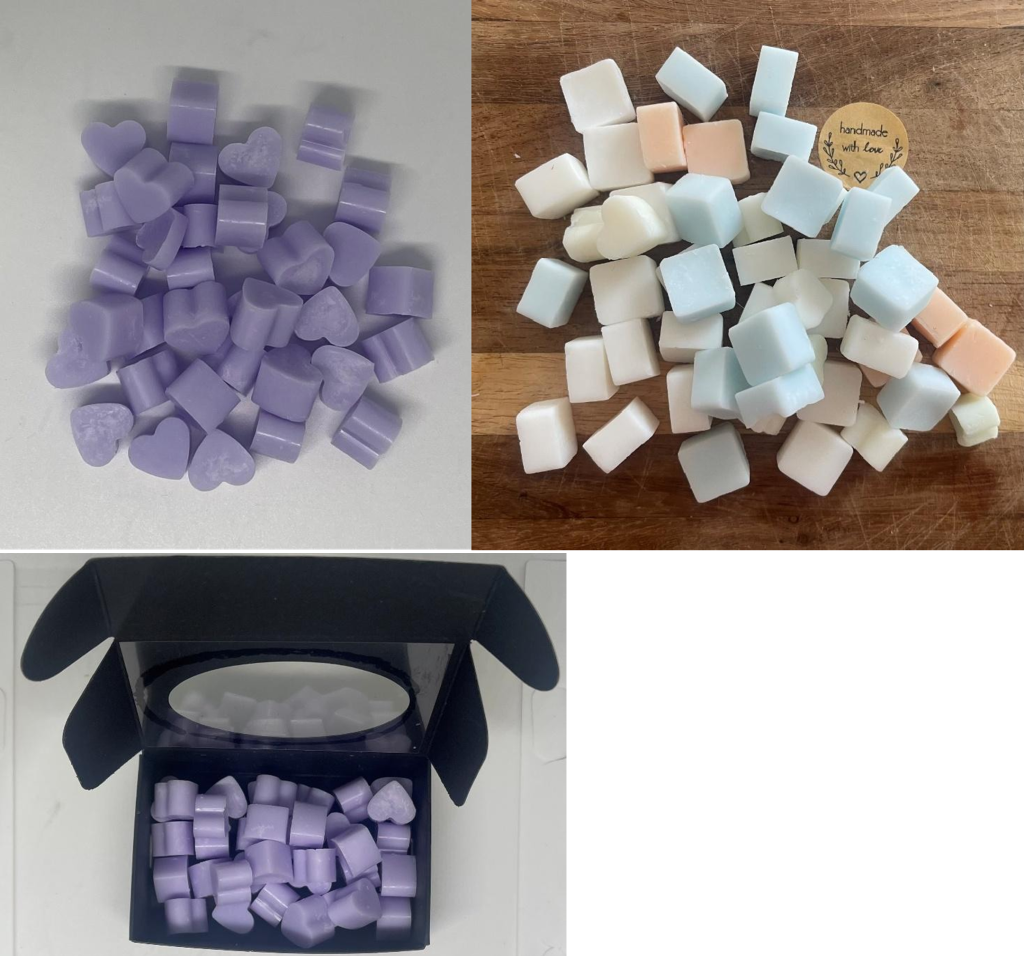 Box mini wax melts